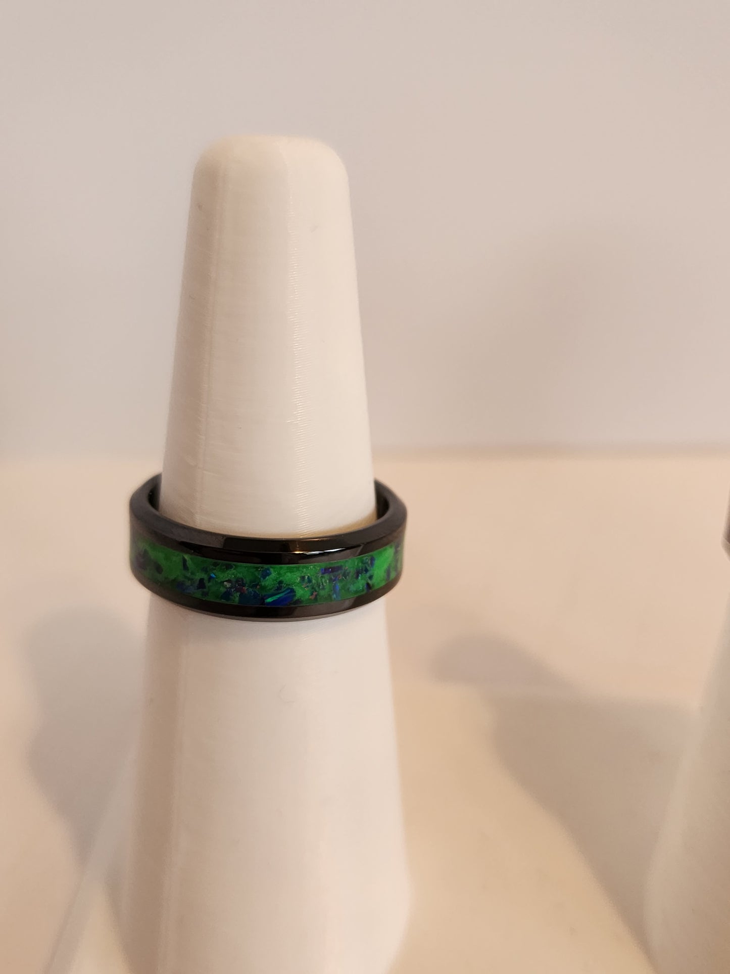 Custom Ring - Black Ceramic