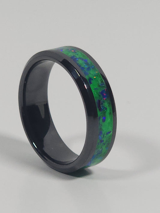 Custom Ring - Black Ceramic