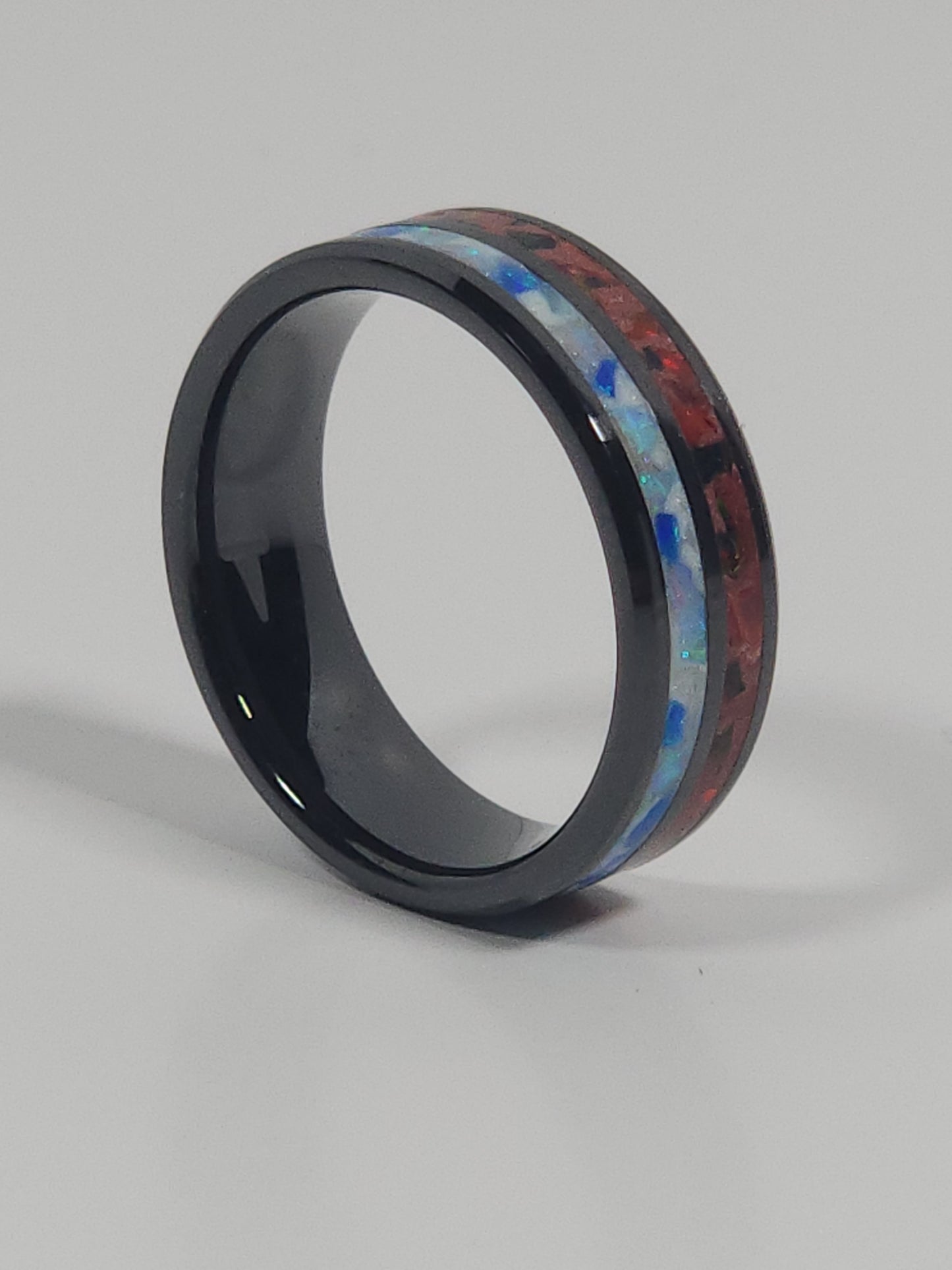 Custom Ring - Black Ceramic